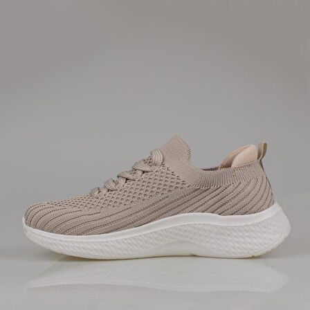 M2S Bej Sally Ultra Hafif Kadın Günlük Sneaker