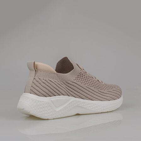 M2S Bej Sally Ultra Hafif Kadın Günlük Sneaker