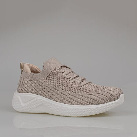M2S Bej Sally Ultra Hafif Kadın Günlük Sneaker