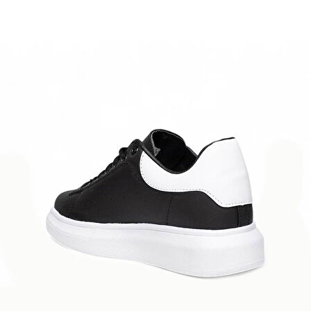 M2S Siyah-Beyaz Qun Unisex Sneaker
