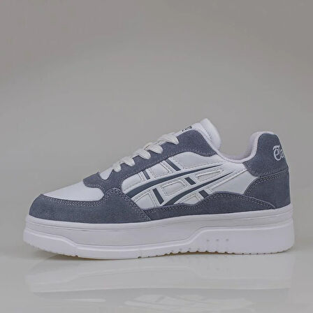 Tayger Mavi Kalın Taban Unisex Nubuk Deri Sneaker