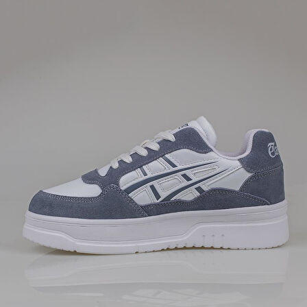 Tayger Mavi Kalın Taban Unisex Nubuk Deri Sneaker