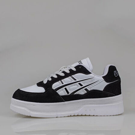 Tayger Siyah Kalın Taban Unisex Nubuk Deri Sneaker