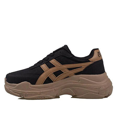 Tayger Siyah Kalın Taban Kadın Sneaker