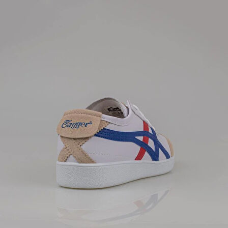 Tayger Saks Mavi Hakiki Deri Unisex Sneaker