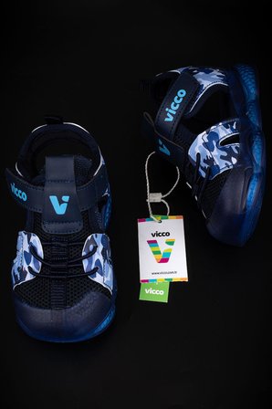 Vicco Lacivert Monrovia İlk Adım Bebe Unisex Sandalet