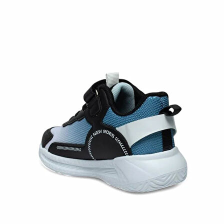 Trend Adımlar Beyaz Erkek Çocuk Ultra Hafif Yarım Boğaz Sneaker