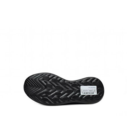 Trend Adımlar Siyah Bağcıksız Unisex Çocuk Sneaker