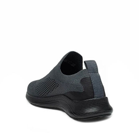 Trend Adımlar Füme Bağcıksız Unisex Çocuk Sneaker