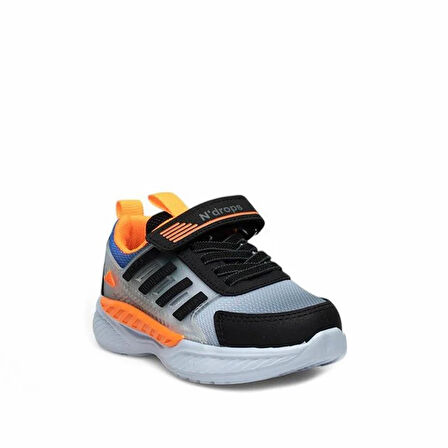 Trend Adımlar Turuncu Unisex Cırtlı Hafif Patik Sneaker