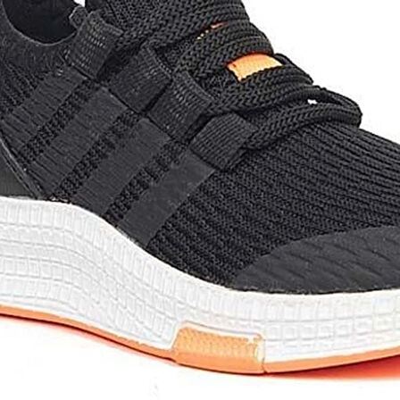 Trend Adımlar Turuncu Unisex Patik Lastikli Çocuk Spor Ayakkab