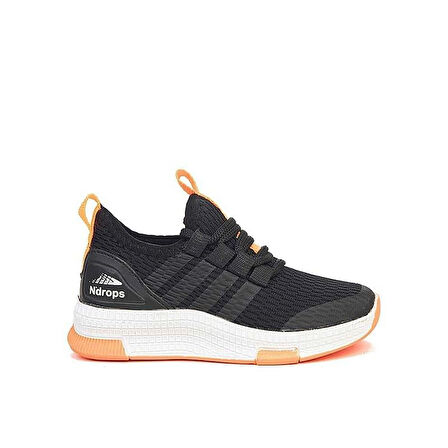 Trend Adımlar Turuncu Unisex Patik Lastikli Çocuk Spor Ayakkab