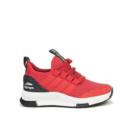 Trend Adımlar Kırmızı Unisex Patik Lastikli Çocuk Spor Ayakkab