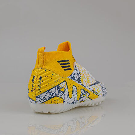 M2S Sarı Erkek Çocuk Boğazlı Halı Saha Ayakkabısı