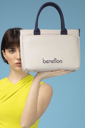 Benetton Bej Nano Kadın Kol Çantası BNT 1614