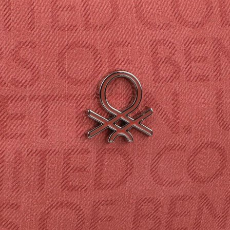 Benetton Nar Çiçeği Kadın Monogram Eskitme Mini Çapraz Çanta BNT 1537