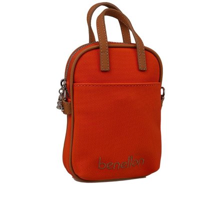 Benetton Turuncu Nano Kadın Spor Çapraz Askılı El Çantası BNT 1625