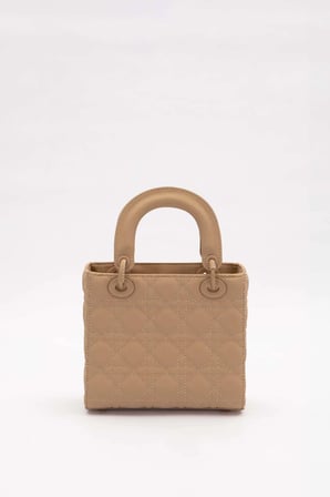 Levidor Kahverengi Kare Aksesuar Detaylı Kadın El ve Omuz Çantası