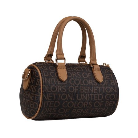 Benetton Taba Monogram Kadın Kol Çantası BNT 1805