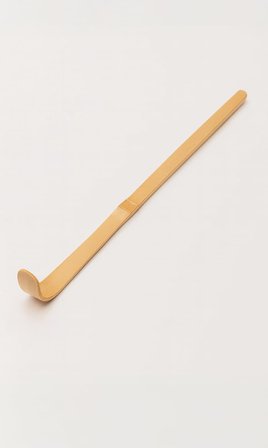 El Yapımı Bambu Matcha Çayı Kaşığı, Chashaku, Doğal Bambu Malzeme, Geleneksel Japon Çay Seremonisi