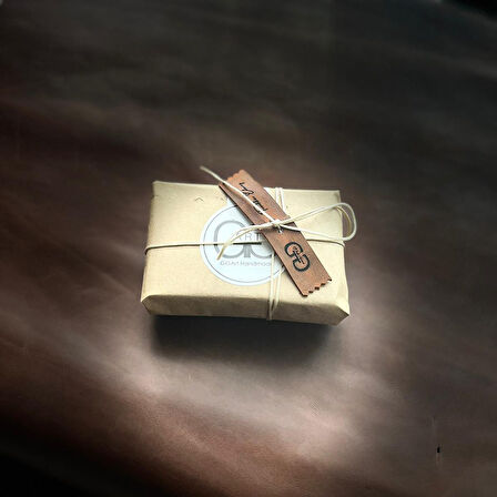 BARISTA HAKİKİ DERİ EL YAPIMI ORİGAMİ KARTLIK, CÜZDAN