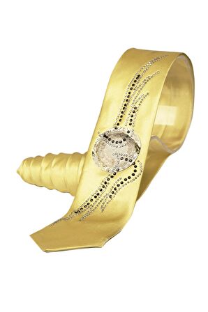 Gold Taşlı Mendilsiz Erkek Kravat 2107515