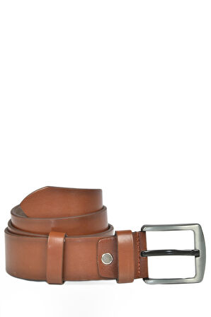 DeepSEA Erkek Kahve Tek Dilli Demir Tokalı Kemer 2204591