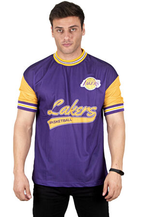 DeepSEA Erkek Mor Los Angeles Lakers Tişört 2303132