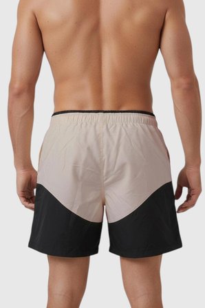 DeepSEA Erkek Pudra Hızlı Kuruyan Micro Polyester File Astarlı Kısa Deniz Şortu 2403000