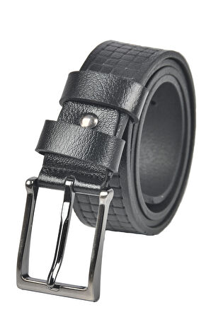 DeepSEA Erkek Siyah Hakiki Deri 3,5 cm Klasik Kemer Orjinal Deri Kemer 2502649