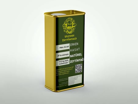 Ulysses Zeytinyağı Naturel Sızma Zeytinyağı 5 lt Teneke 
