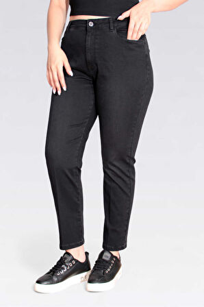 Tolga Saraçoğlu Kadın Dar Paça Bilek Boy Kot Pantolon 30296 Siyah