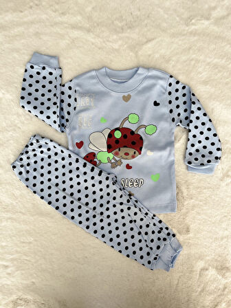Uğurböceği Figürlü Pijama Takım
