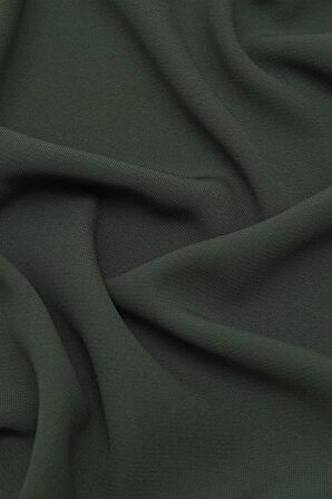 Levidor Yeşil Düz Medine İpeği Şal