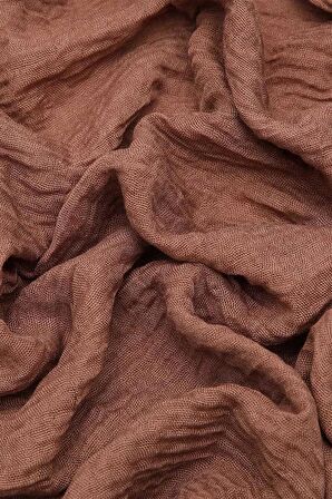 Levidor Açık Kahverengi Bürümcük Şal