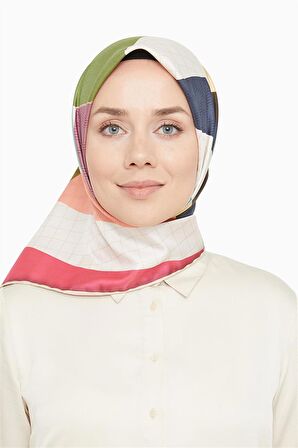 Levidor Haki Trend Twill Eşarp
