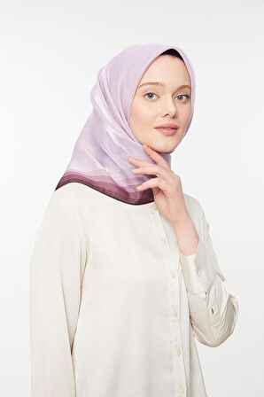 Levidor Lila Kehribar Eşarp