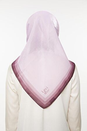 Levidor Lila Kehribar Eşarp