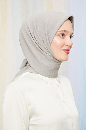 Levidor Koyu Taş Pamuk Cazz Kare Eşarp