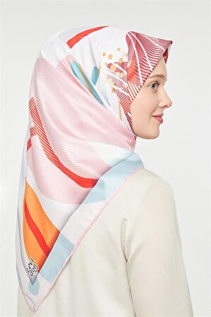 Levidor Pembe Trend Twill Eşarp