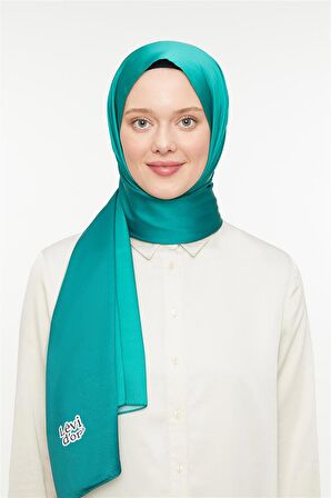 Levidor Yeşil Twill Şal