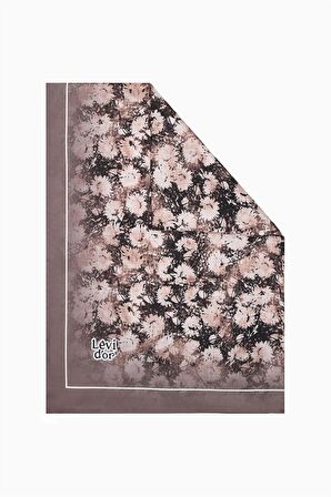 Levidor Sütlü Kahve Twill Şal