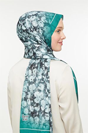 Levidor Yeşil Twill Şal