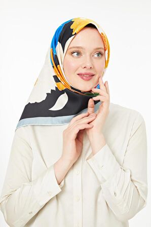 Levidor Mavi Trend Twill Eşarp