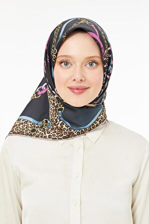 Levidor Fuşya Trend Twill Eşarp