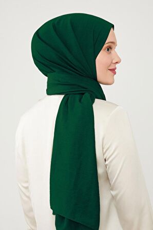 Levidor Koyu Yeşil Düz Style Şal