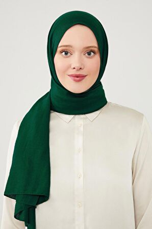 Levidor Koyu Yeşil Düz Style Şal