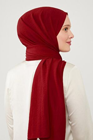 Levidor Kırmızı Düz Style Şal