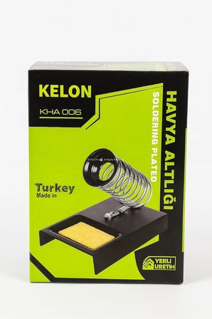 Havya Altlığı, Lehim Sehpası, Metal Tabanlı, Stabil, Sehpa, Tutucu, Otomatik Kapanan Emniyetli, Lehimleme Araç Gereci