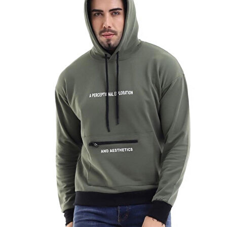 KANGURU CEP KAPÜŞONLU SWEATSHİRT